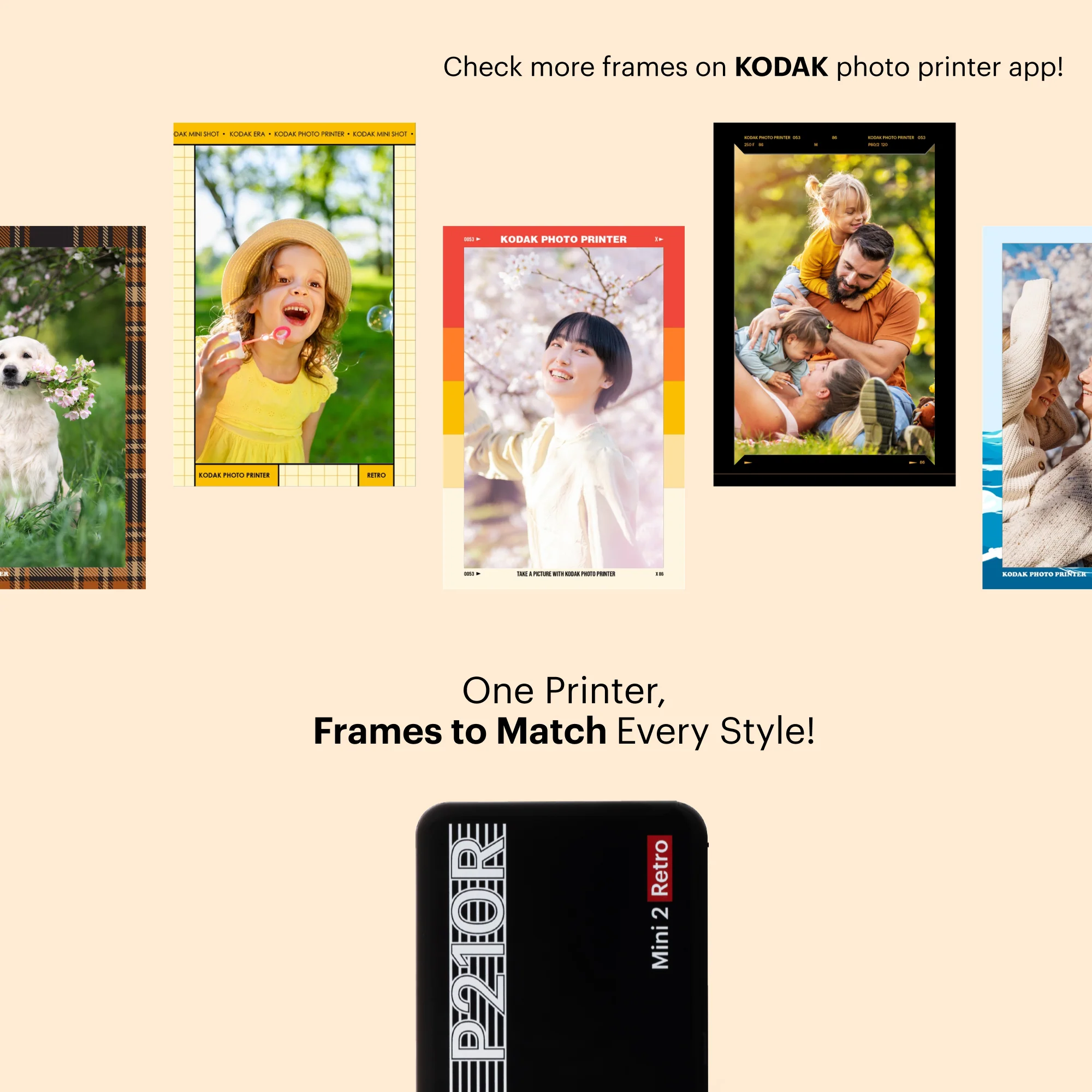 KODAK Mini 2 Retro P210R 30 sheet Bundle - Image 7